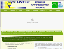 Tablet Screenshot of dordogne-platrier.com